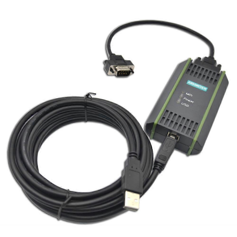 Usb-programmierkabel Für S7-200, S7-300 Und S7-400 Spsen, Profibus-schnittstelle, Pc-zu-siemens-sps-verbindung, Zuverlässige Datenübertragung, Robuster Stecker, Standardlänge, Industrielles Konfigurat