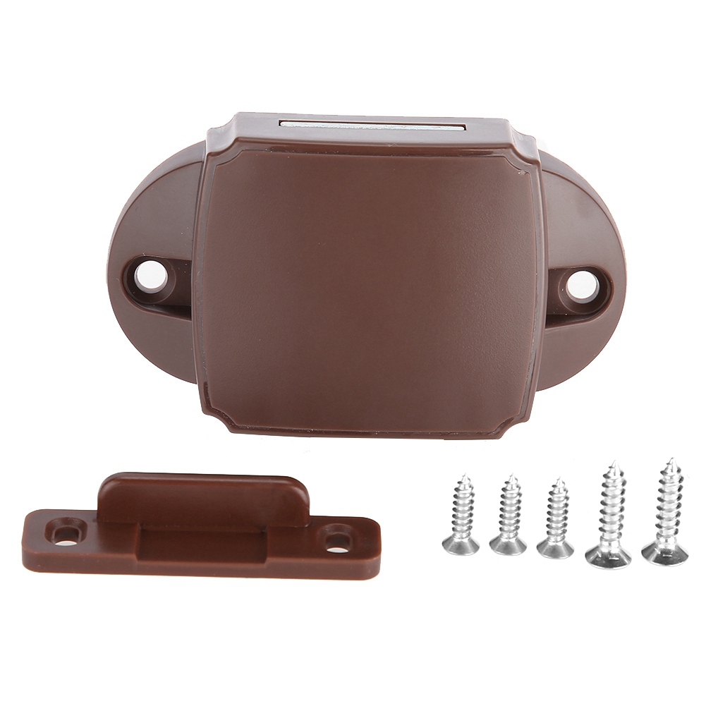 Schlüsselloses Druckknopfschloss Aus Zinklegierung Für Bootsförmige Möbelschubladen, Schrankgriffknöpfe, 14-16 Mm Dick