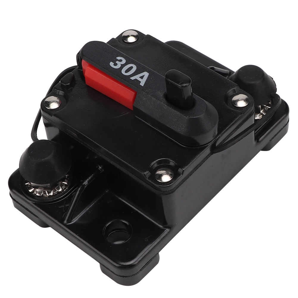 12v 30a/40a/60a Selbstrückstellender Schutzschalter Für Autoradios Mit Rückstellbarer Sicherung (30a)