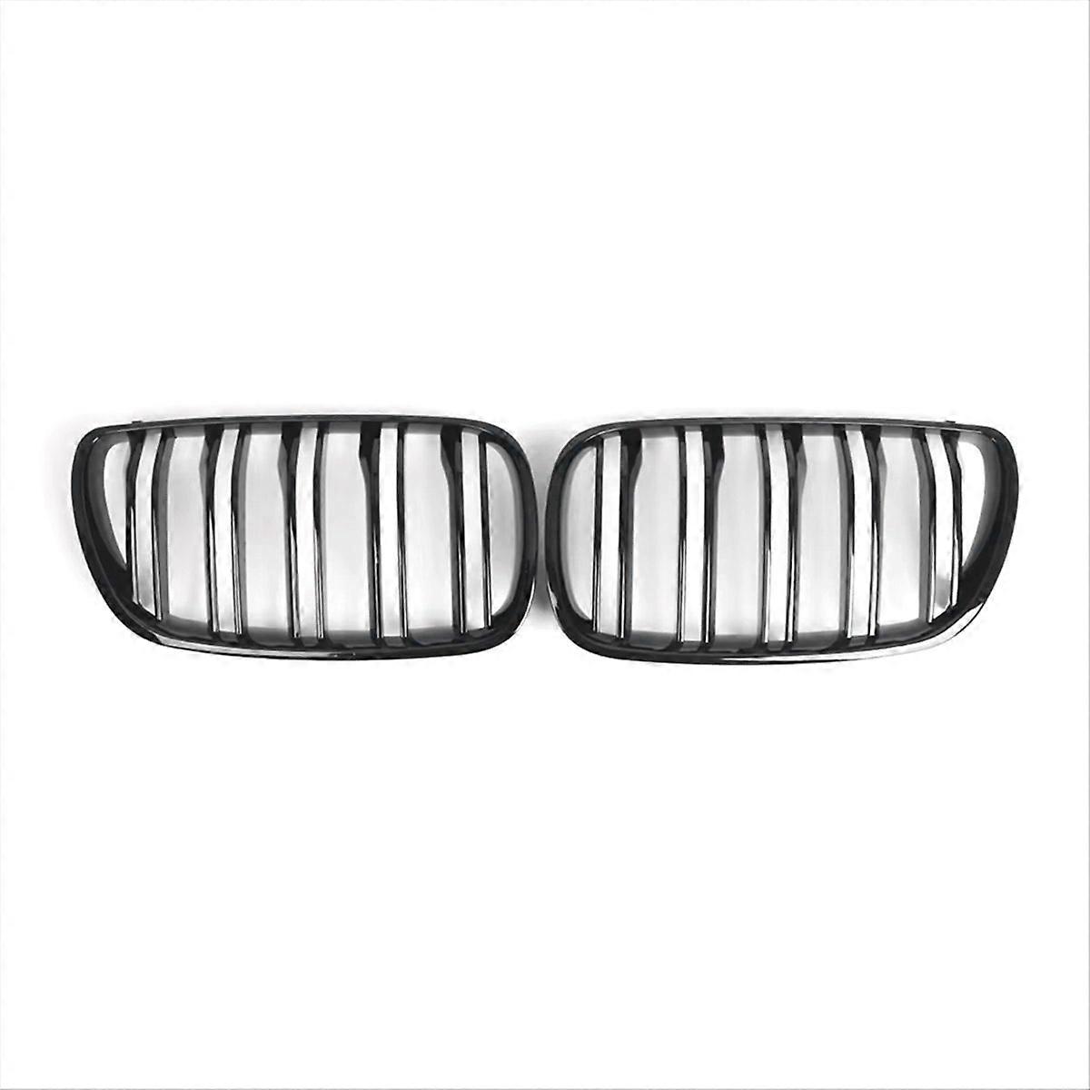 Bmw 3er E46 Nierengrill-frontgrill, Paar Glänzend Schwarze Grills, Hochwertiger Abs-motorhaubengrill, Einfacher Austausch, Sportliche Optik, Kompatibel Mit Modellen Von 1998-2006, Glänzend Schwarze Au