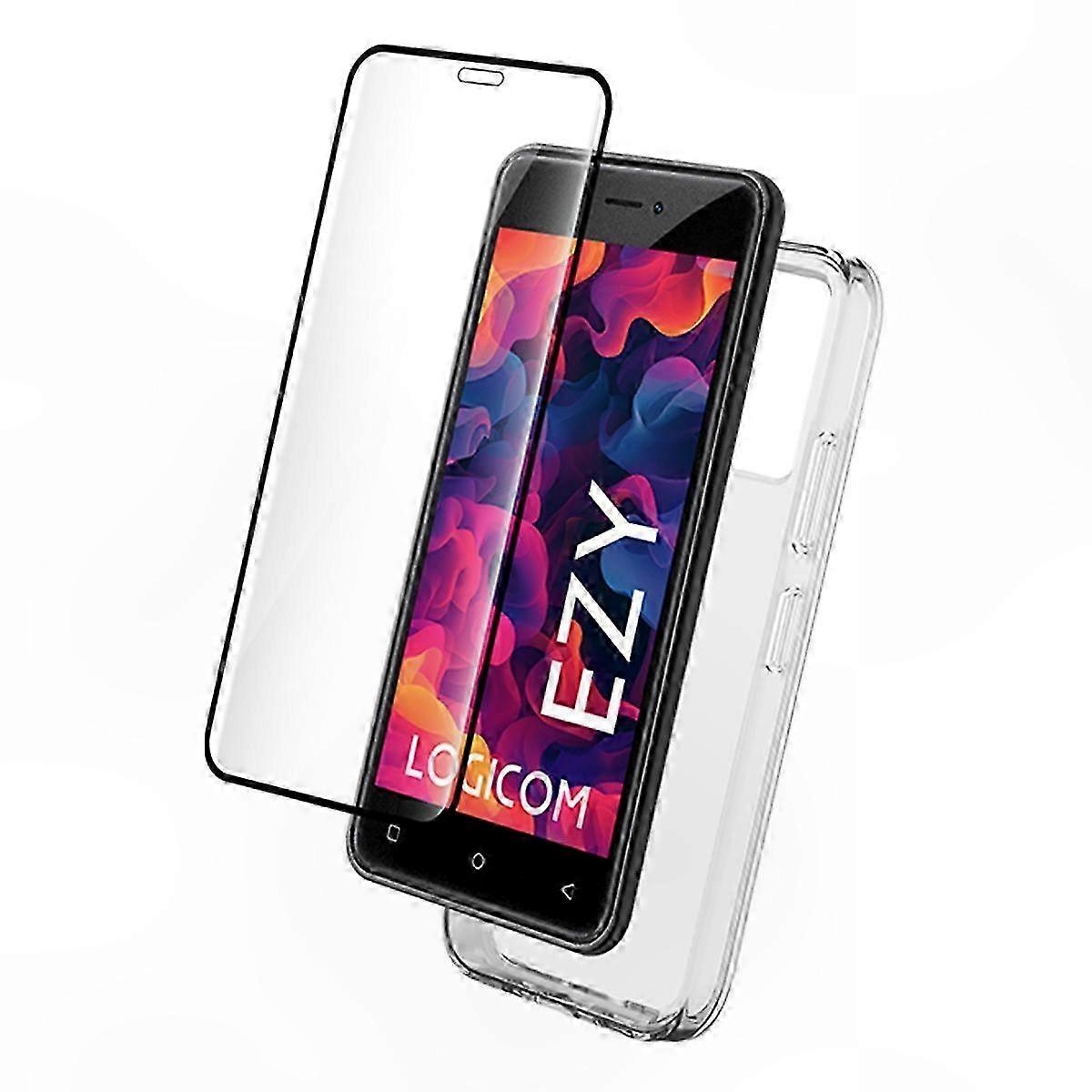 9-zoll-tablet-schutzhülle (2-in-1) + 9h-schutzglas-displayschutzfolie, Schlanke, Kratzfeste Hülle, Komplettset