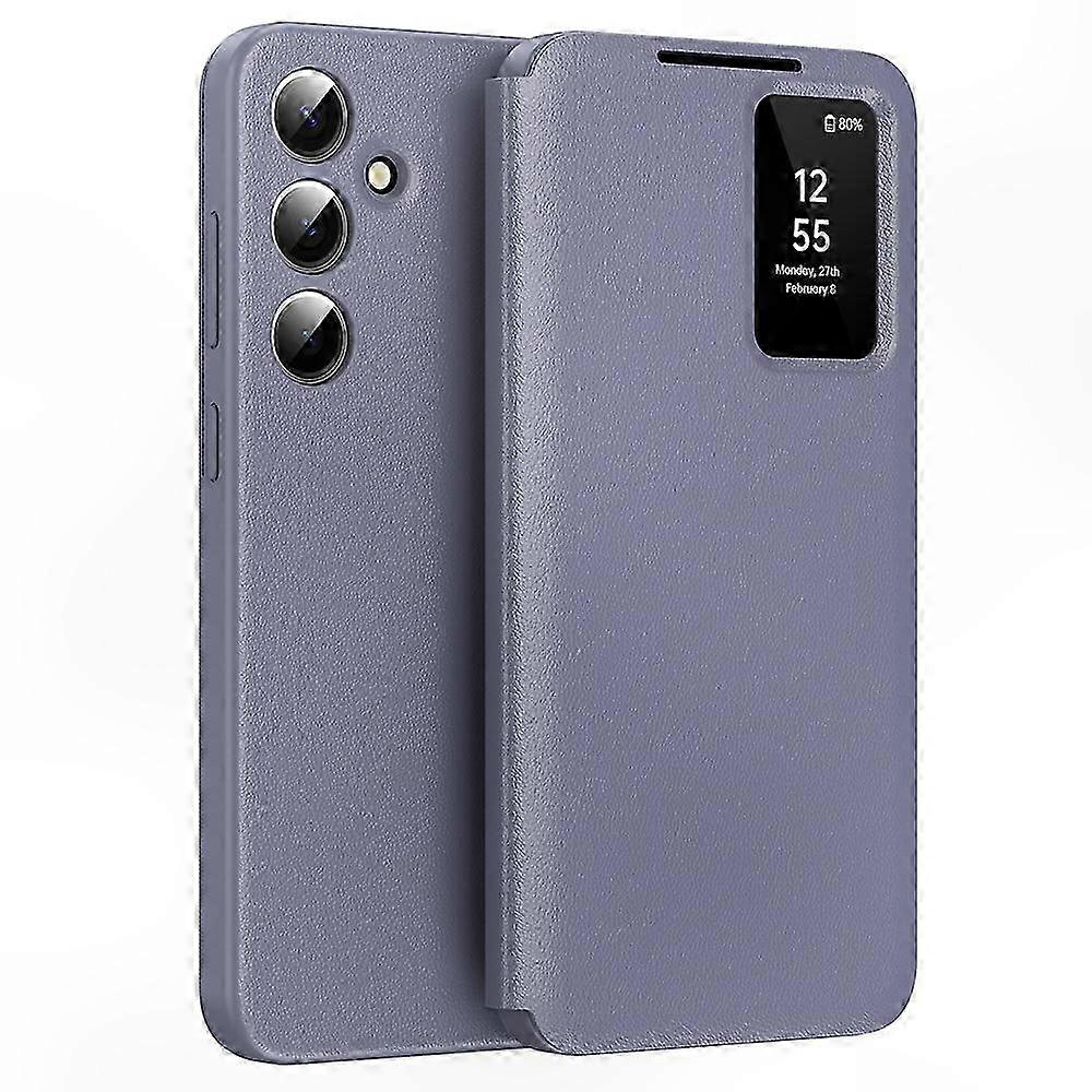 Lederhülle Für 5g-handys, Smart Window View, Mit Kartenhalter, Schutzklappe, Integriertem Kartenfach, Schlankes Und Elegantes Design.