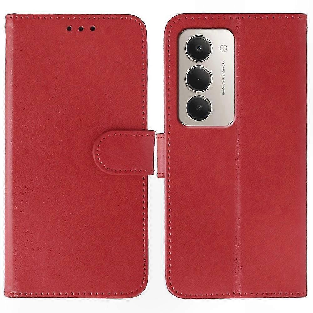 Brieftaschenhülle Aus Pu-leder Mit Trageband Für 5g-fähige Handys, Kompatibel Mit Redmi 15, Mehrere Fächer, Robuste Verarbeitung, Für Den Täglichen Gebrauch