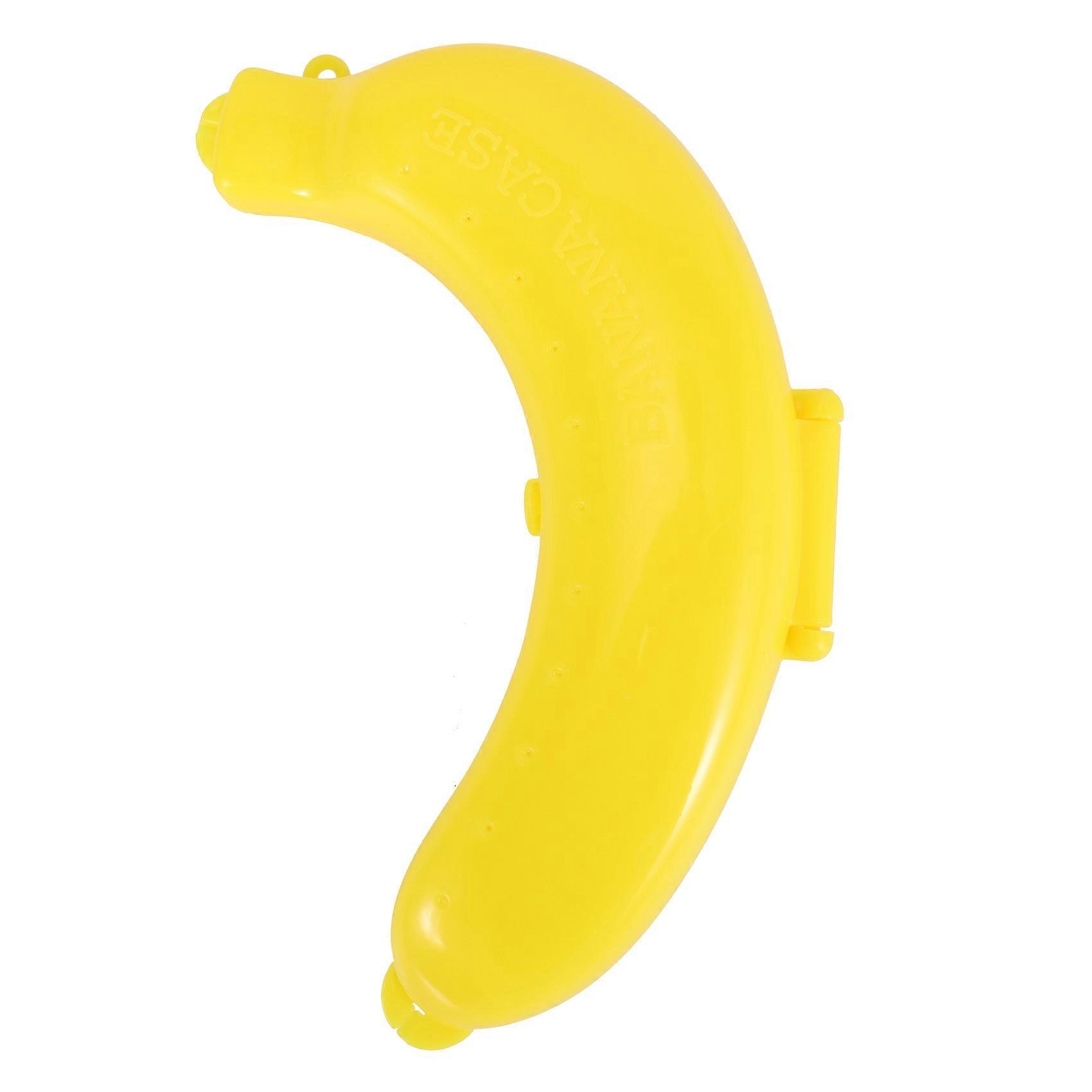 Schützende Bananenbox Aus Kunststoff Für Mittagessen, Obstbehälter, Küchenaufbewahrung, Tragetasche