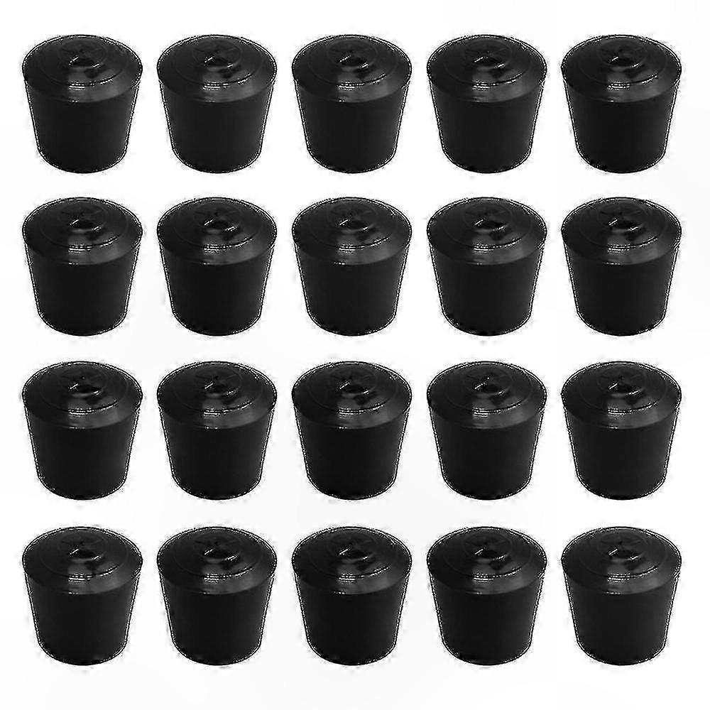 20 Gummischutzkappen Für Möbelbeine, 20 Mm, Rutschfest Für Stühle Und Tische