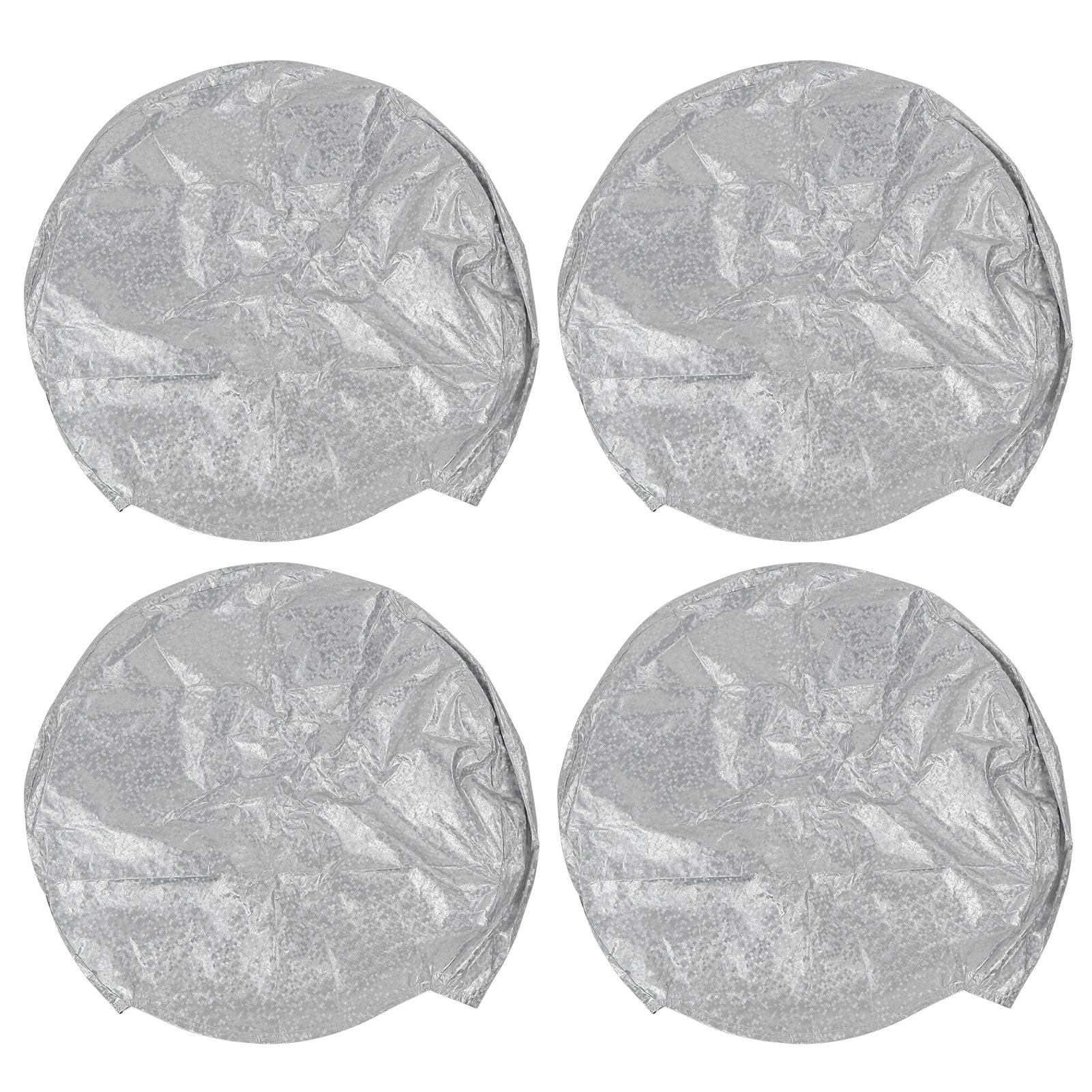 4-teiliges Wasserdichtes Reifenschutzset, Aluminiumfolie, Uv-schutz, Felgenschutz Für Pkw, Lkw, Suv, Wohnmobil (für 23-25 Zoll Reifen)