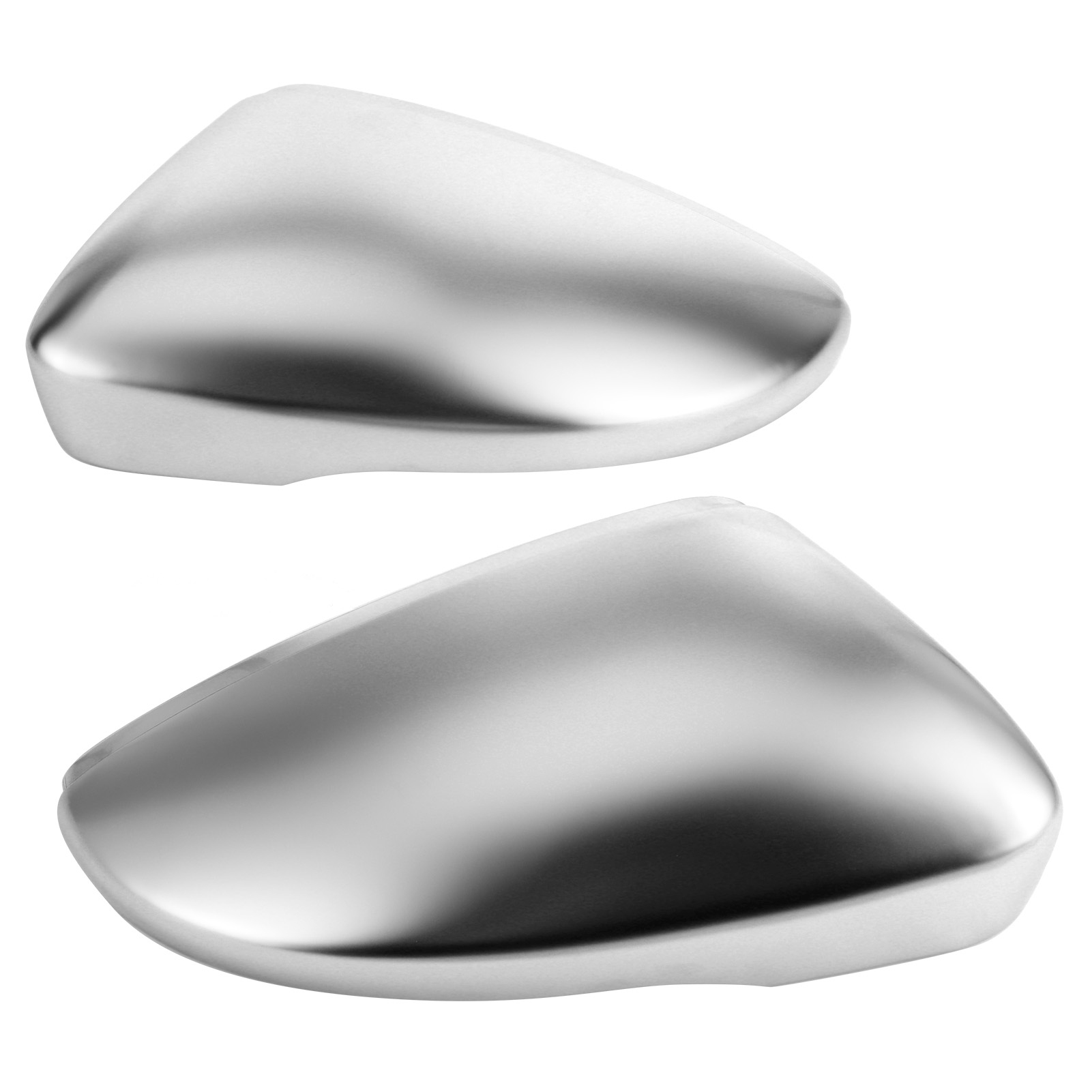 Paar Matte Chrom-außenspiegelkappen Für B7/nms