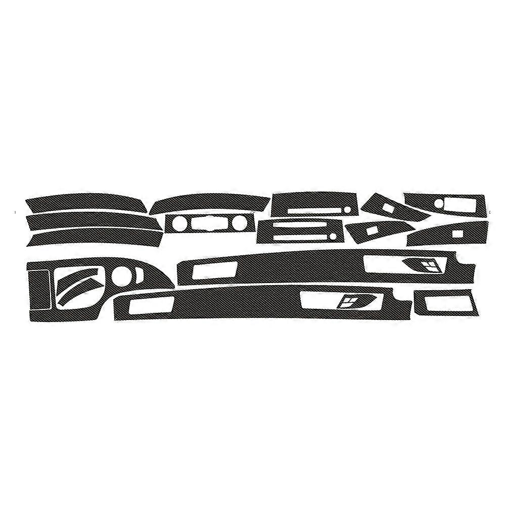 5d Carbon Vinylfolie Für Bmw 5er E60 (525i, 530i) - Karosserieaufkleber, Carbonfaser-tönung, 5-teiliges Set, Sportlicher Look Und Langlebiger Schutz.