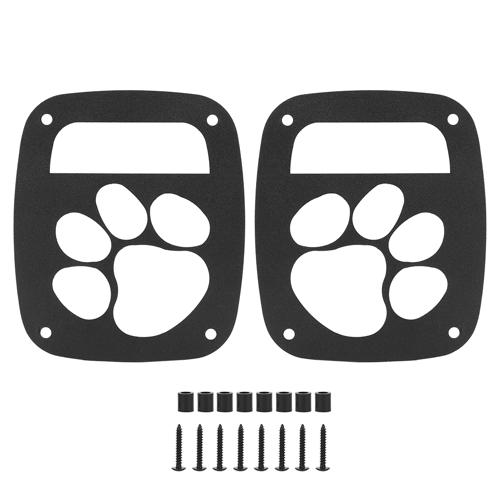 Rücklichtschutz In Bärenpfotenform Für Jeep Wrangler Tj 97-06, Rücklichtabdeckung