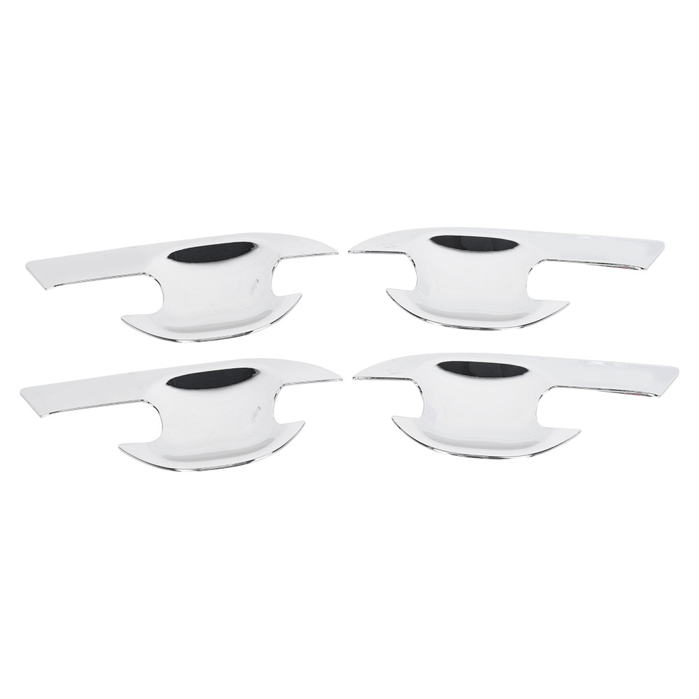 4 Verchromte Außentürgriffe Für Ford Ranger T6 T7 (2012–2016), Schalenförmig, 4er-set