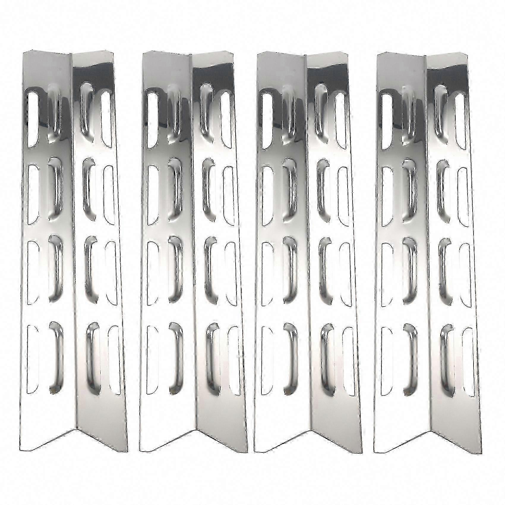 4-teiliger Hitzeverteiler Aus Edelstahl Für Gasgrills, Ersatzteile Für Master Forge/perfect Flame