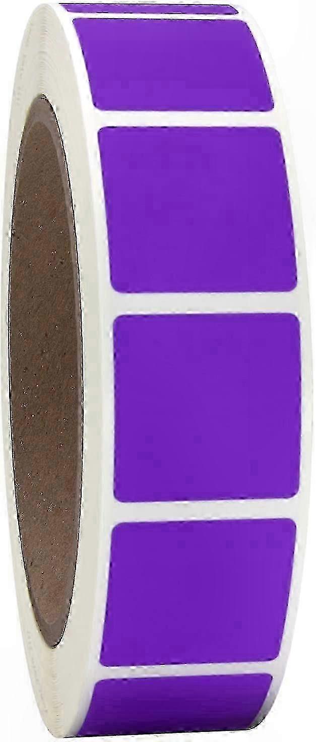 Farbcodierte, Selbstklebende Runde Etiketten, 1 Zoll Durchmesser, Rolle Mit 2000 Etiketten, 1 X 1 Zoll