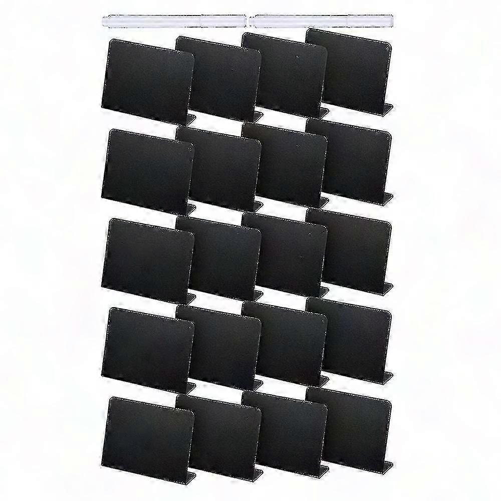 20 Mini-tafelaufkleber (4 X 3 Zoll) Für Tischplatten, Buffetmarkierungen, Speisendekoration, Partydekoration