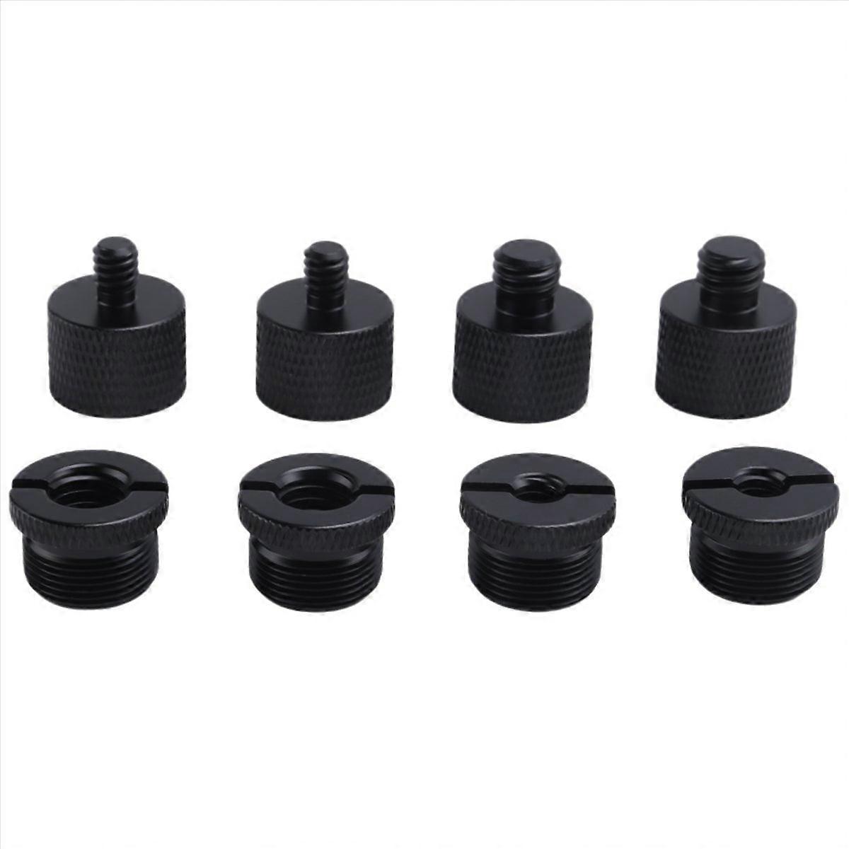 Gewindeadapter Für Mikrofonstative, 8er-pack, 5/8"-innengewinde Auf 3/8"-außengewinde, Studiozubehör