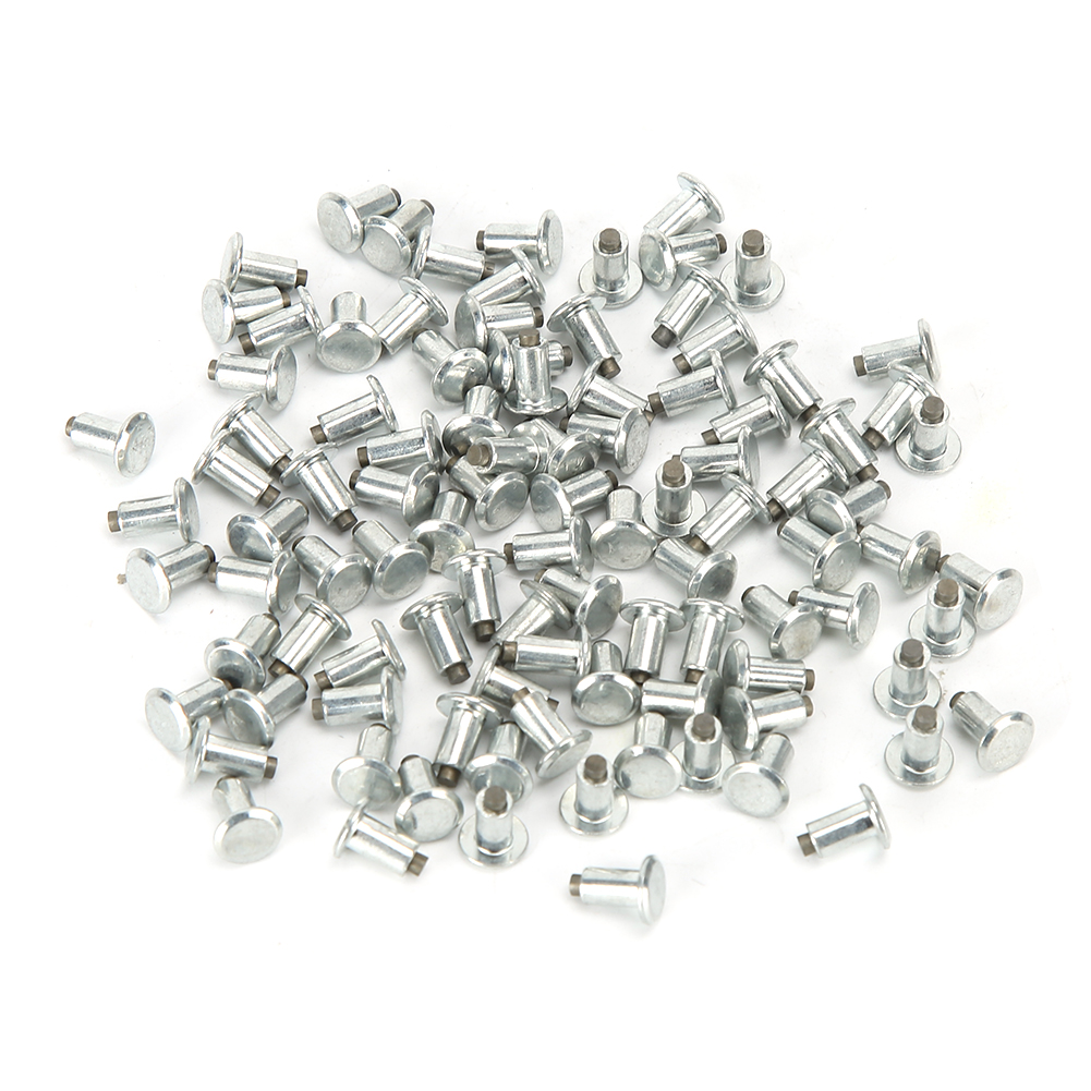 100 Anti-rutsch-radbolzen 6,5 Mm 0,3 Zoll Für Auto-, Motorrad-, Quad- Und Side-by-side-reifen (jx6.5-8-1)