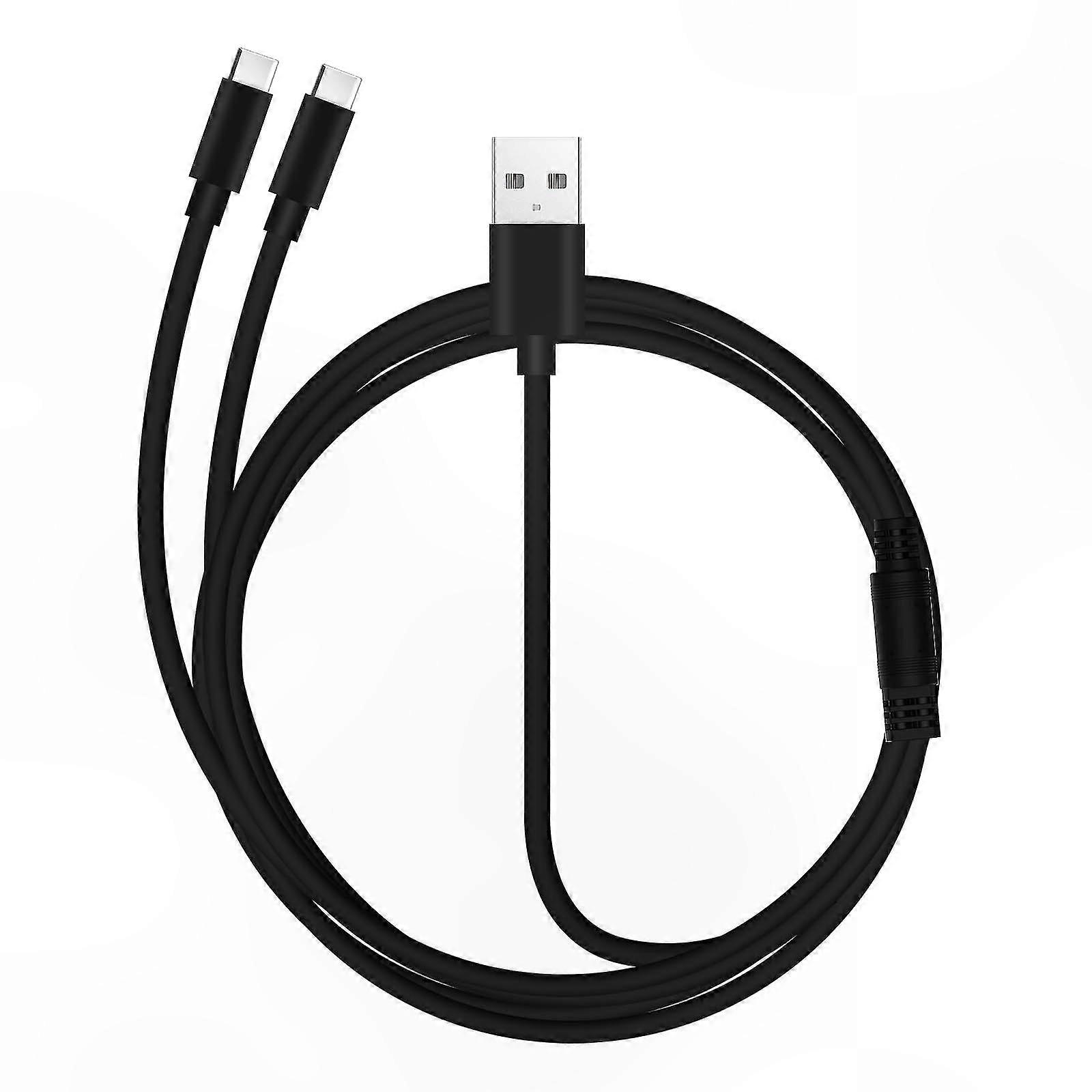 Usb-auf-dual-usb-c-ladekabel, 2 A, 3 M, Zuverlässig Und Robust Für Optimale Stromübertragung