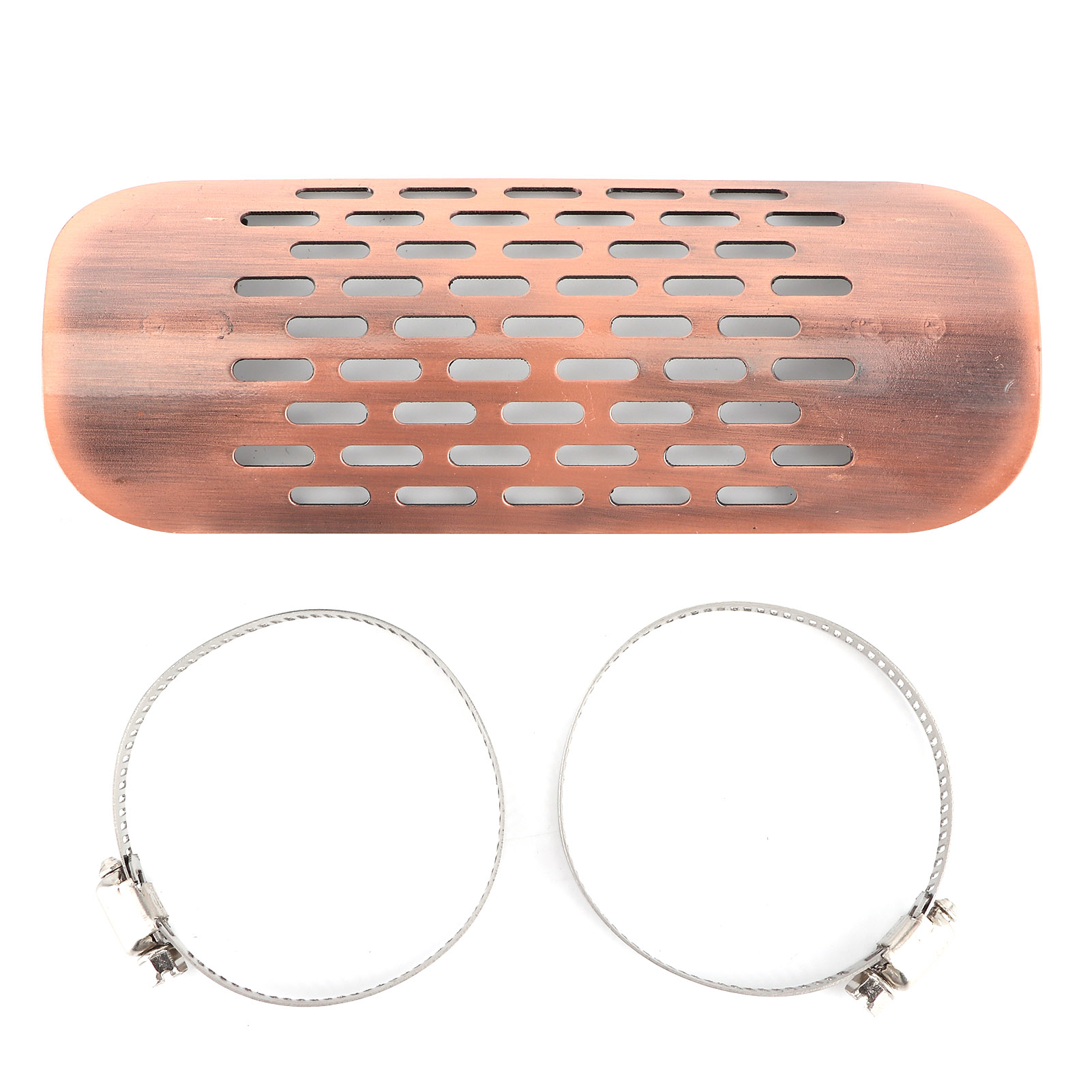 Universeller Auspuffschutz In Roségold Für Motorräder, Robuste Hitzeschutzrohrabdeckung, Ersatzteil