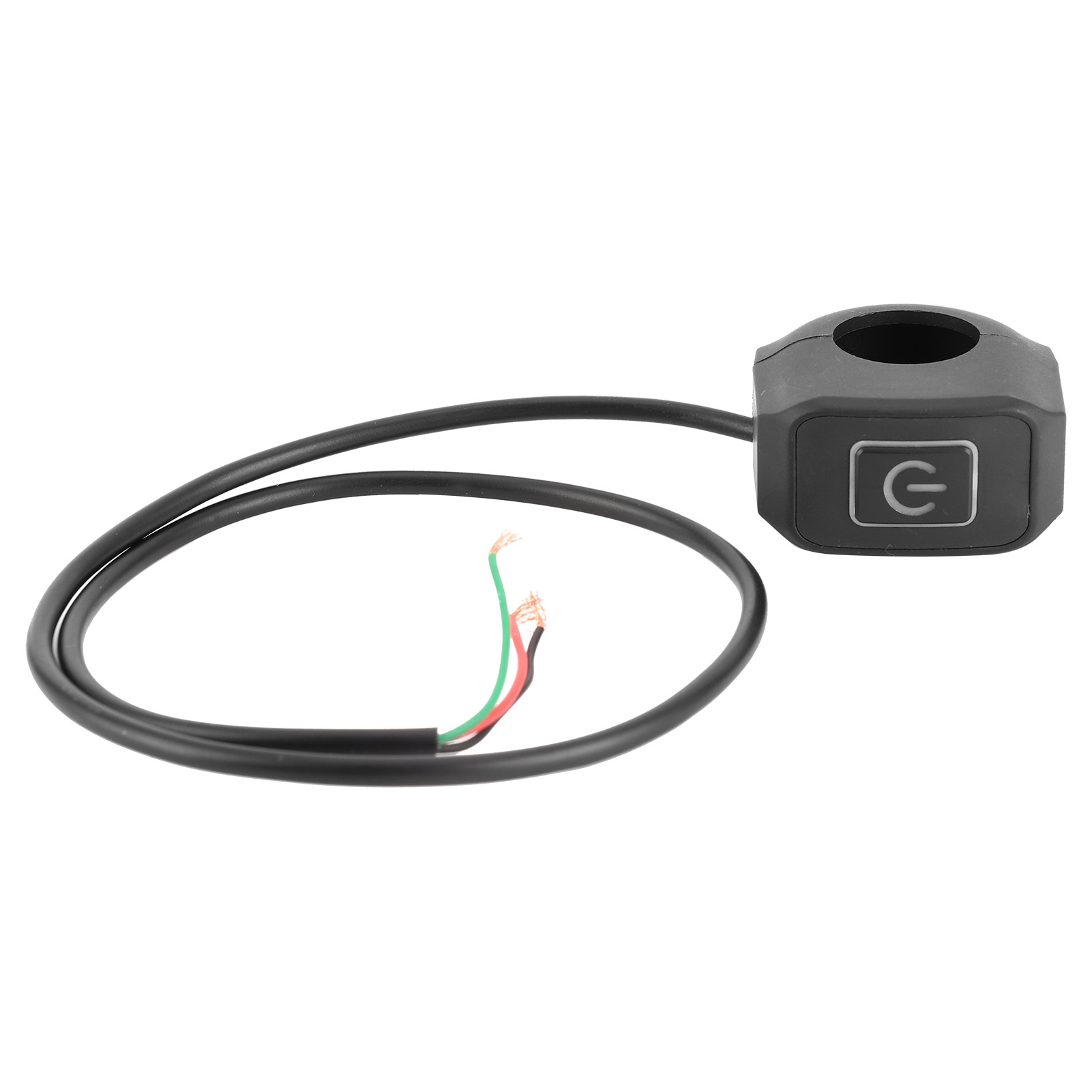 Wasserdichter Motorradlenkerschalter Mit Led-anzeige, 22 Mm 7/8 Zoll Druckknopf
