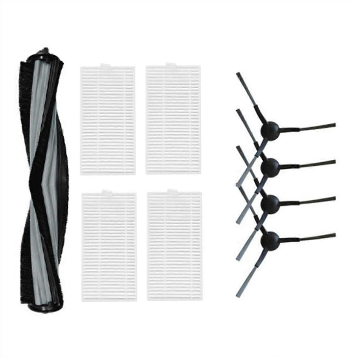 9 Seitenbürsten + Filter Für Saugroboter, Kompatible Ersatzteile, 9-teiliges Wartungsset, Zubehör, Effiziente Reinigung, Ersatzteilpaket