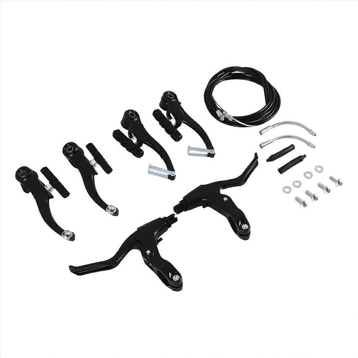 Komplettes Mountainbike-set, V-brakes + Externe Kabel + Hebel