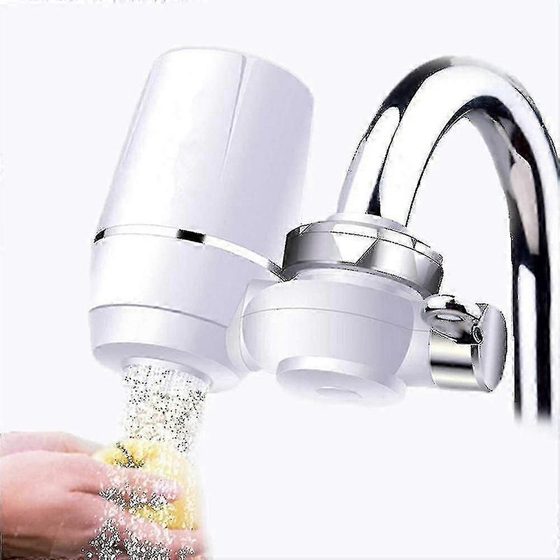Umkehrosmose-filtersystem Mit Pumpe Und Wasserhahn Aus Gebürstetem Nickel