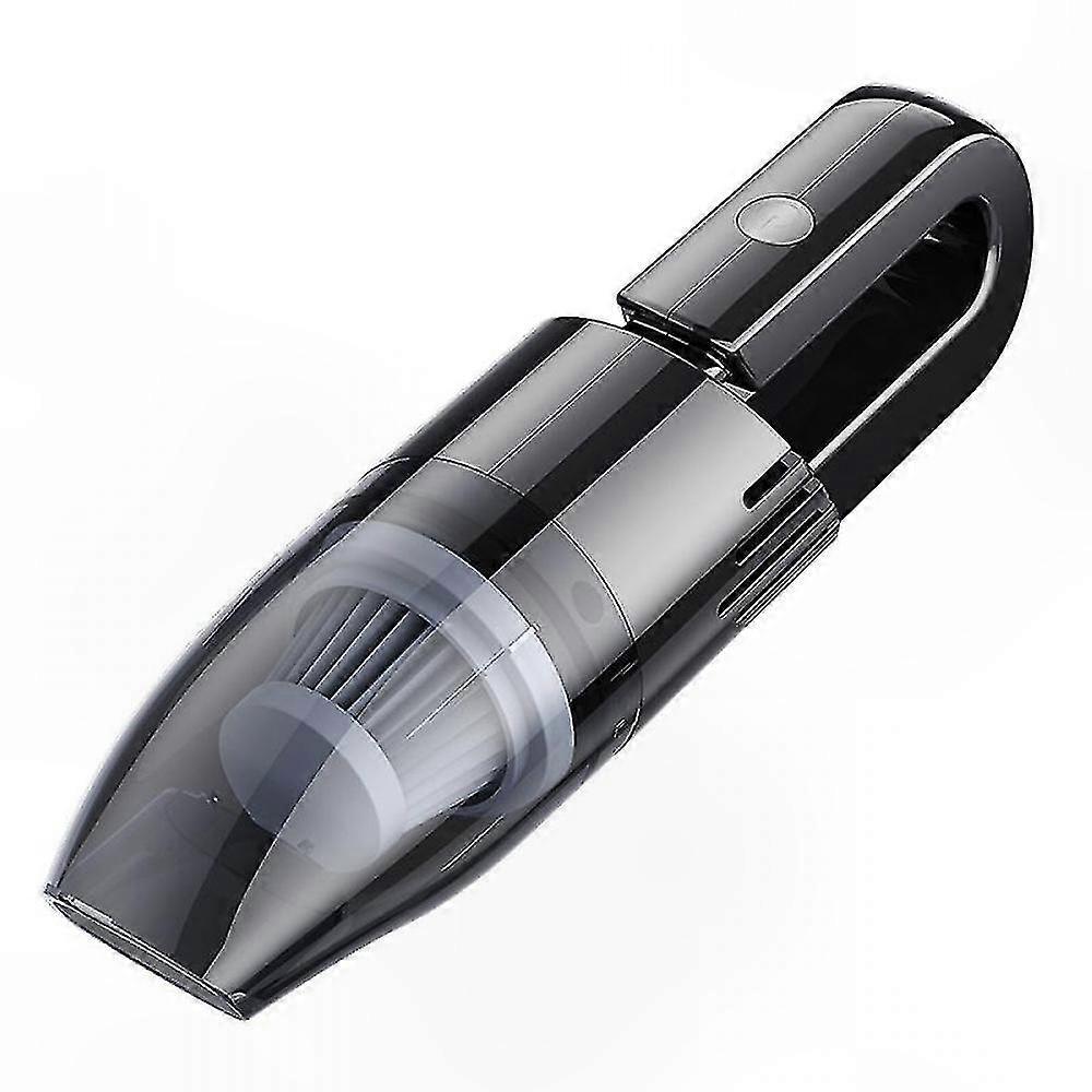 Tragbarer Akku-staubsauger Mit 120 W Leistung, 6000 Pa Saugkraft, Wiederverwendbarer Filter, Ideal Für Auto Und Haushalt, Für Den Einsatz Im Haushalt Und Im Auto.