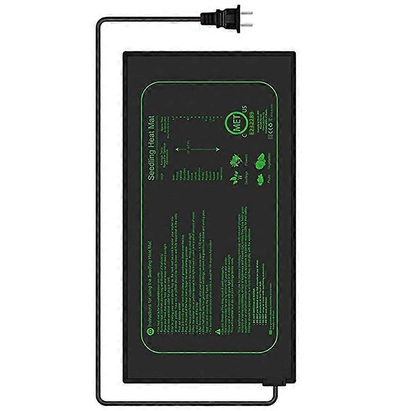 Met-zertifizierte Heizmatte Für Sämlinge, Wasserdichte Thermomatte Mit Eu-stecker, Gleichmäßige Wärme Für Optimale Keimung, Robust Und Langlebig