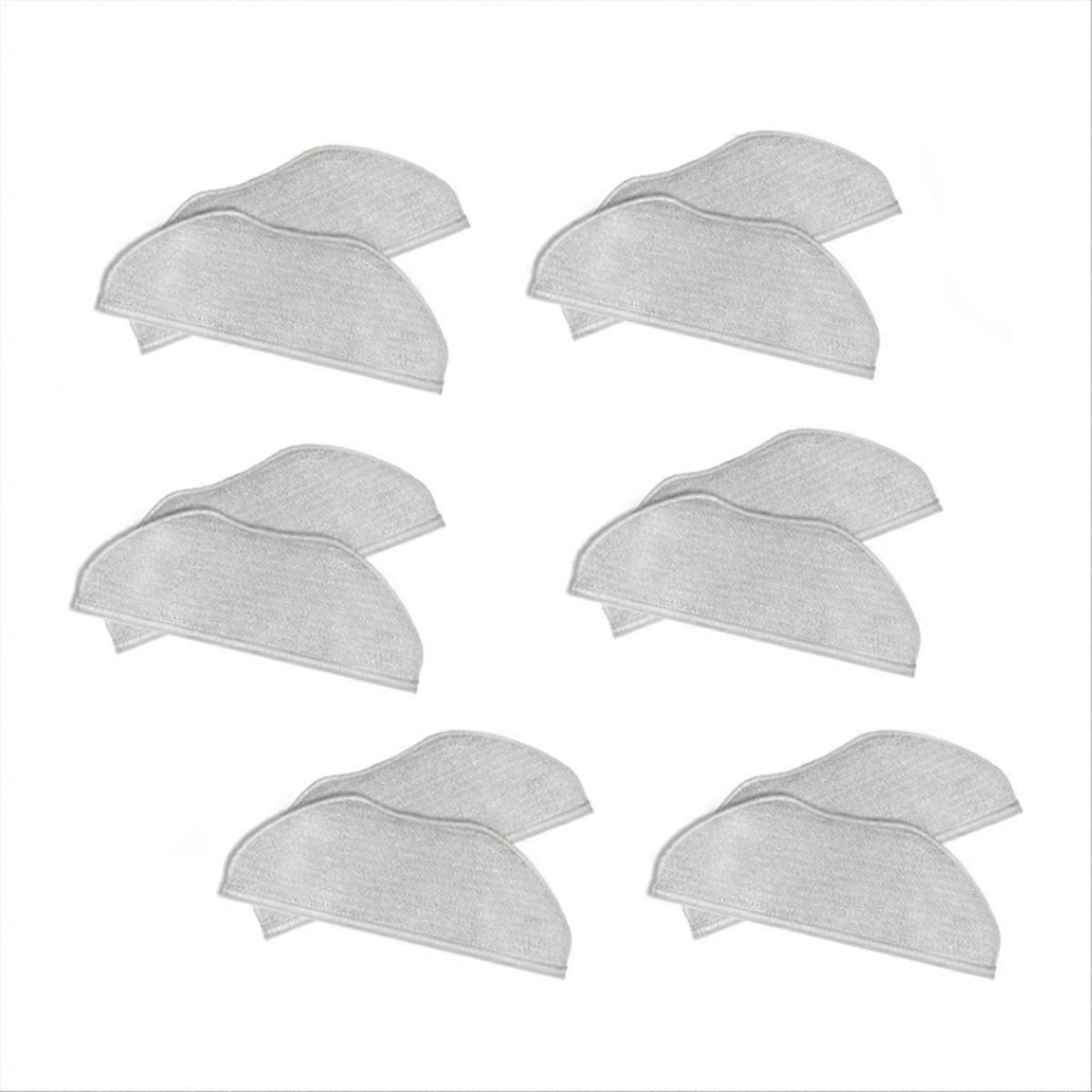 Reinigungstücher Für Den Saugroboter S10t Stfcr01sz – 12er-pack Ersatztücher Aus Mikrofaser, Kompatibel Mit Bestimmten Modellen, Für Den Hausgebrauch