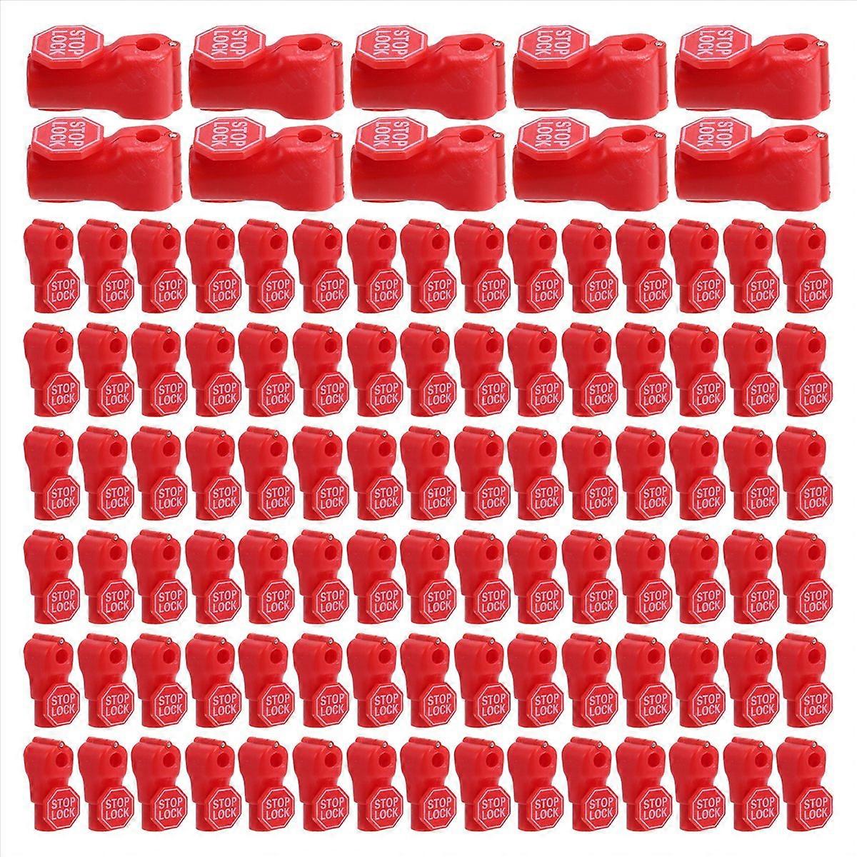 100 Diebstahlsicherungen Aus Kunststoff (6 Mm) Für Sicherheitsetiketten, Universelles Entriegelungswerkzeug, 100er-packung, Für Den Einzelhandel