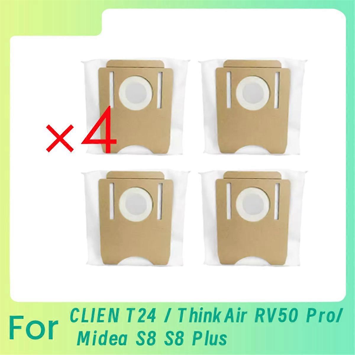Ersatzteilset Für Die Saugroboter Clien T24, Thinkair Rv50 Pro, S8 Und S8 Plus – Kompatible Ersatzteile, Wartungszubehör Für Die Automatische Reinigung, Praktisches Set Für Hartböden Und Teppiche.