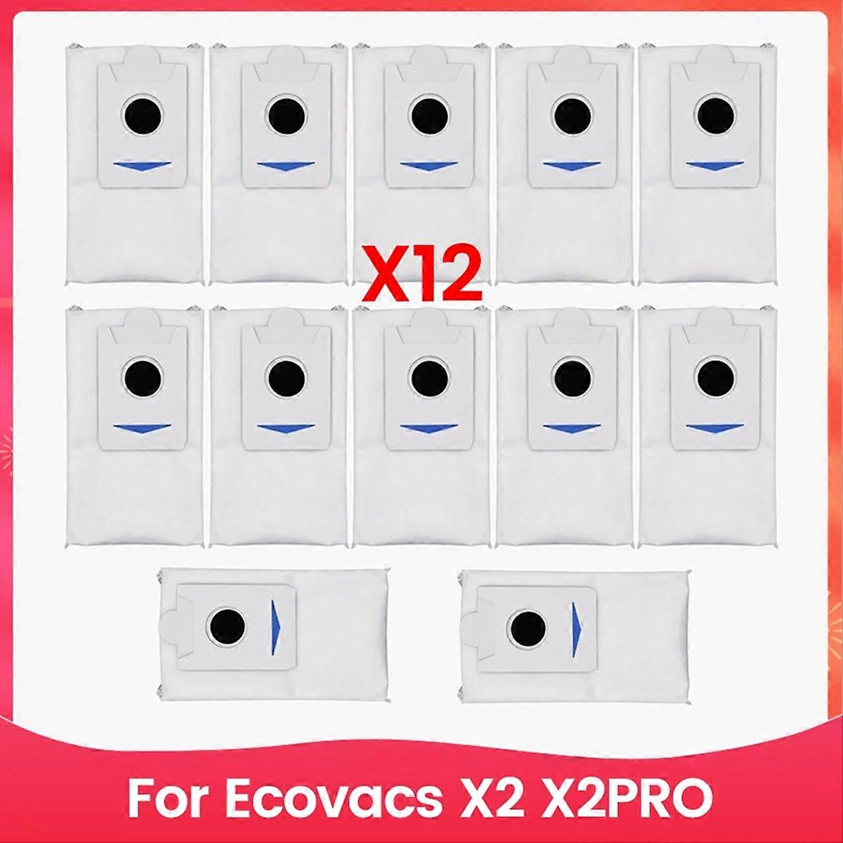 12 Staubbeutel Für X2 Und X2 Pro Staubsauger, Ersatz-staubfilter, 12er-pack, Kompatibel Mit Den Modellen X2 Und X2 Pro, Für Effiziente Reinigung