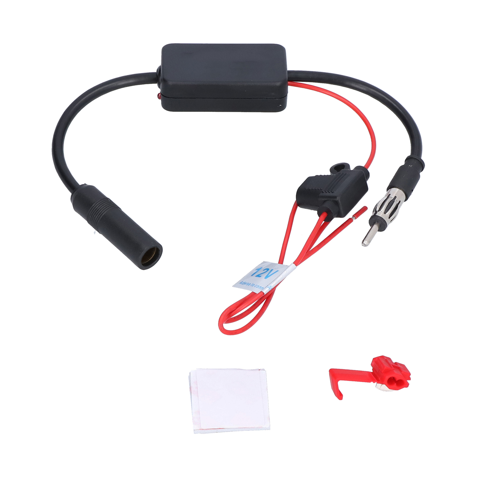 Universelle 25-db-signalverstärkerantenne Für 12-v-autoradios, Boote, Wohnmobile, Lkws Und Suvs