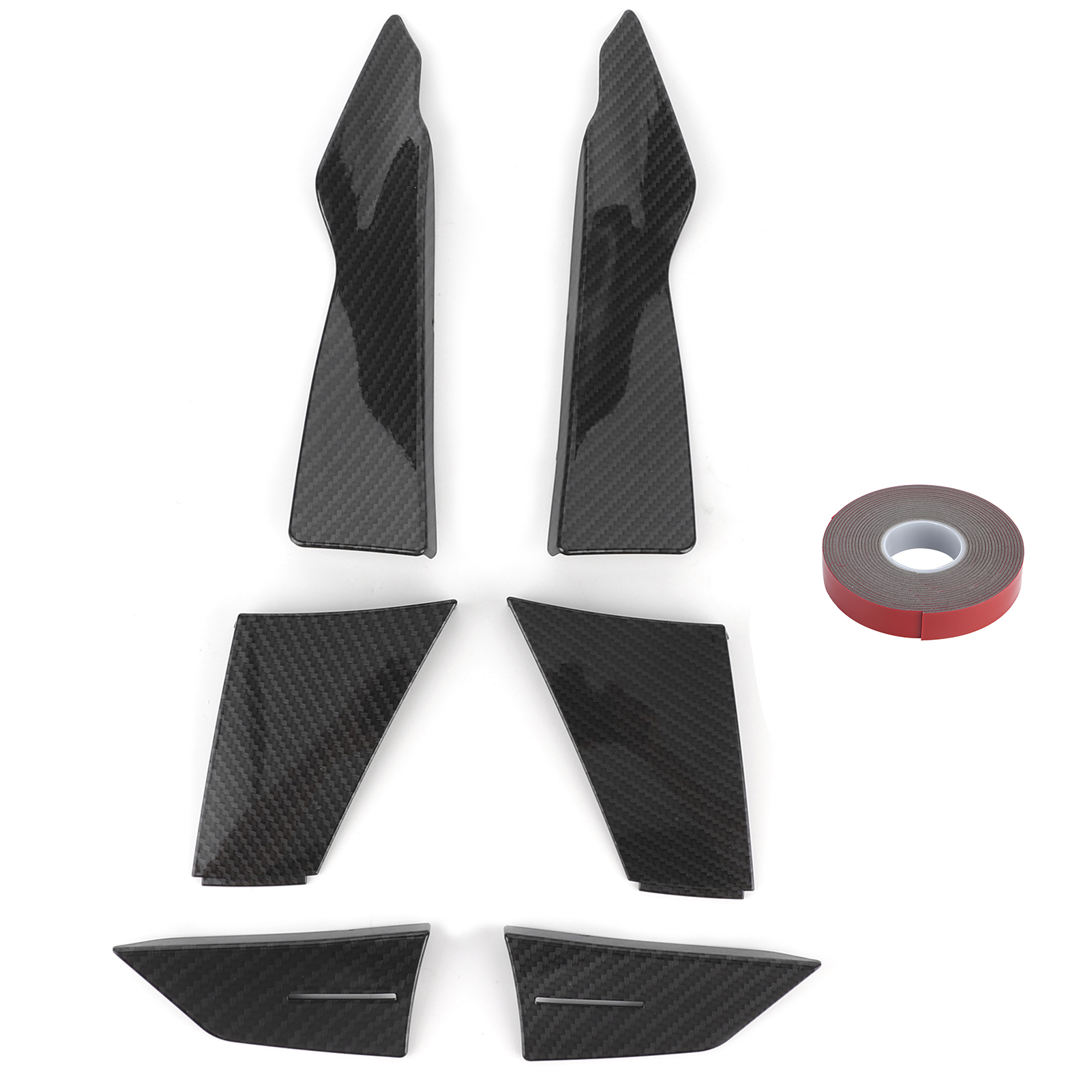 Frontlippen-kit, Abs-stoßstangen-seitenfinnen, Karosseriespoiler Für Bmw 3er F80 M3 2015-2019