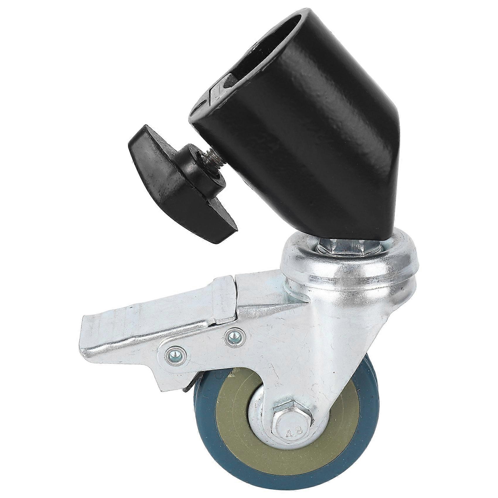 Set Mit 3 Universellen 22-mm-lenkrollen Für Studiolichtstative Und Galgenstangen, Verstellbarer Stabilisierungswagen
