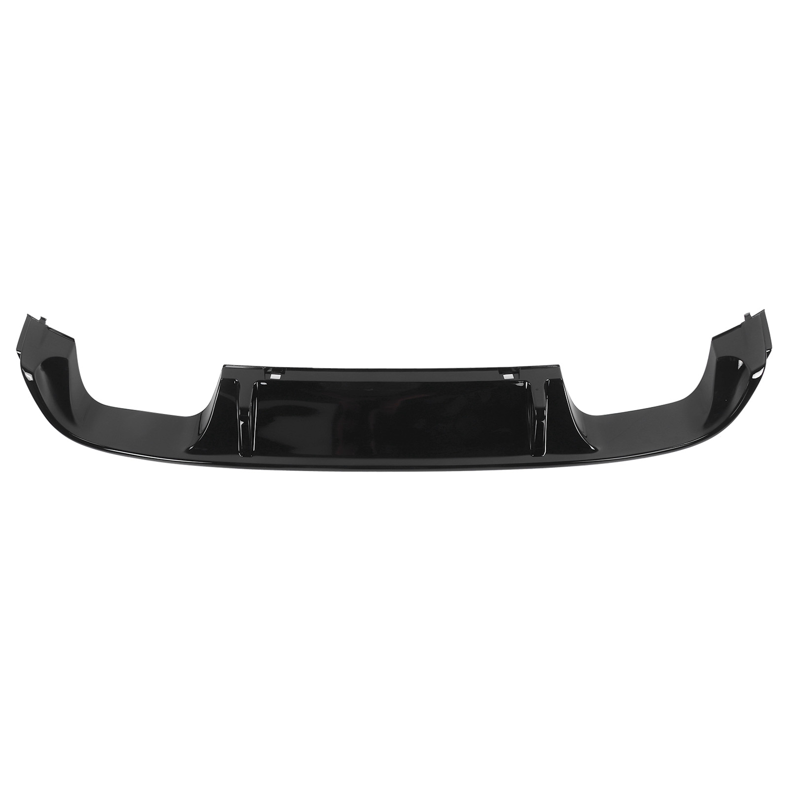 Heckdiffusor In Hochglanzschwarz Für Vierrohr-auspuffanlage 7r, Passend Für Volkswagen Golf Mk7 R (2013–2016), Stoßstangenschutz Mit Zierleiste
