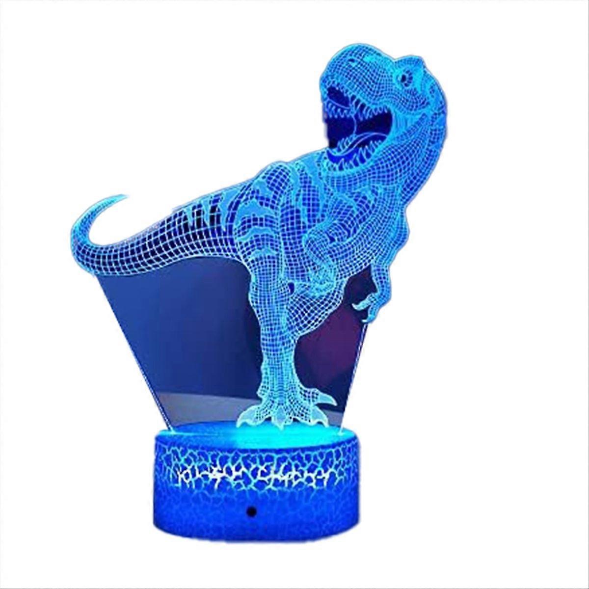 3d-dinosaurier-led-stehlampe, Usb-nachtlicht Für Den Schreibtisch, Imposante Dekoration, Stimmungsvolle Beleuchtung, Prähistorisches Modell, Originelles Geschenk