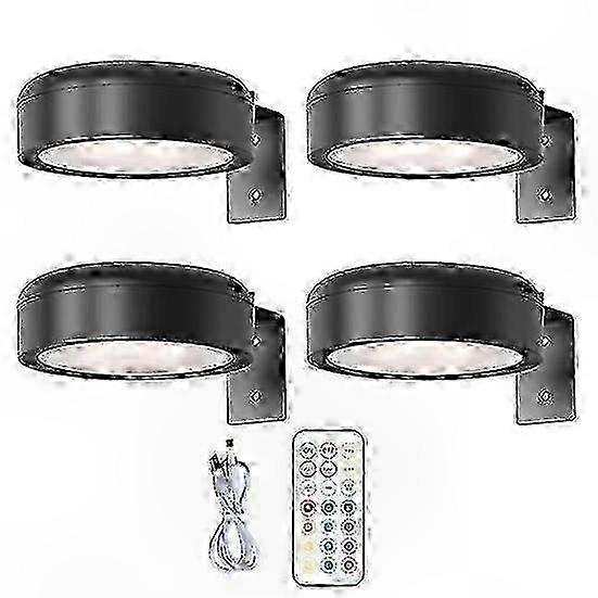 Kabellose Wandleuchte Mit Fernbedienung, Rgb-farben (13 Farben) Und Dimmer Zur Beleuchtung Von Gemälden Und Fotos, Batteriebetrieben.
