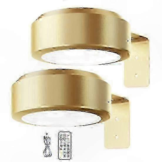 Kabellose Wandleuchte Mit Fernbedienung, Dimmer Und Rgb-farben In 13 Farben Zur Beleuchtung Von Gemälden Und Kunstwerken.