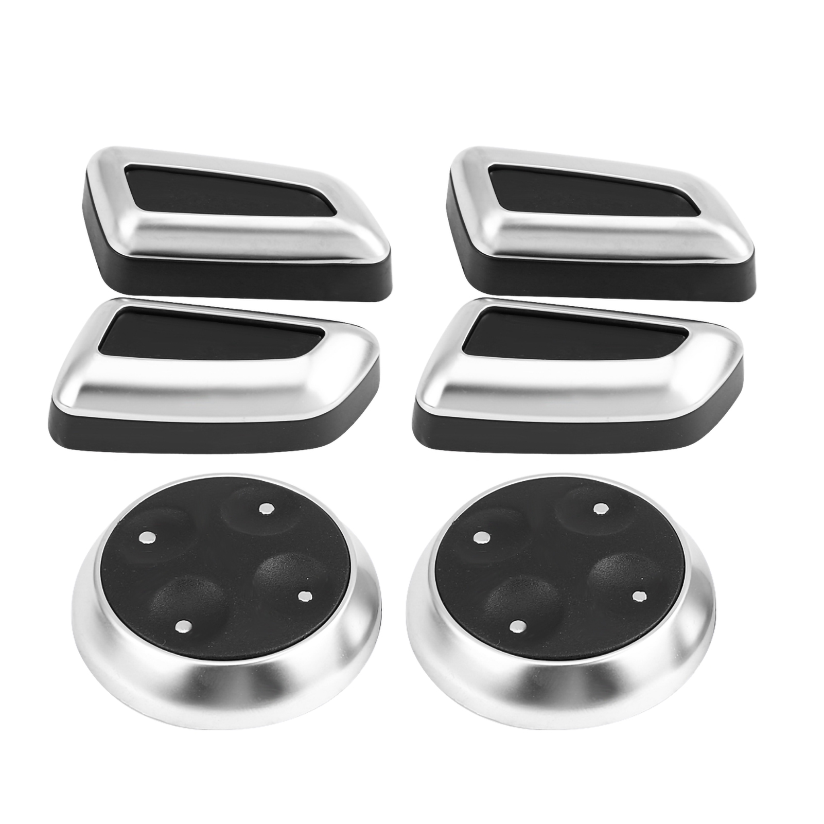 6-teiliges Set Mit Abdeckungen Für Die Verstellknöpfe Der Autositze Für A3 A4 A5 A6 Q3 Q5