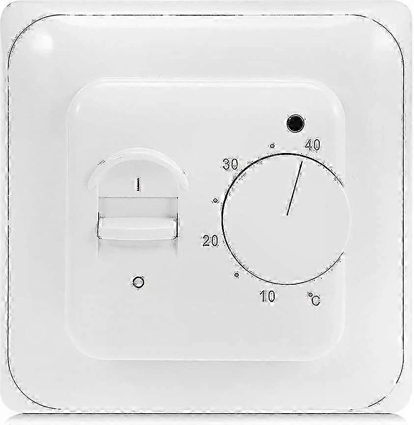 Programmierbarer Mechanischer Thermostat Für Fußbodenheizung, 220 V 16 A Wechselstromsonde, Wandtemperaturregler Für Den Hausgebrauch, Präzise Steuerung