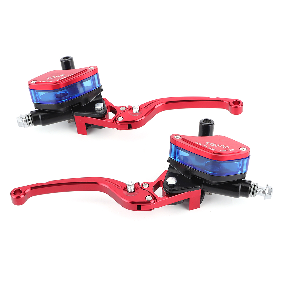 7/8-zoll-hydraulikbrems- Und Kupplungshebel Mit Hauptbremszylinder Und Ausgleichsbehälter Für Motorrad