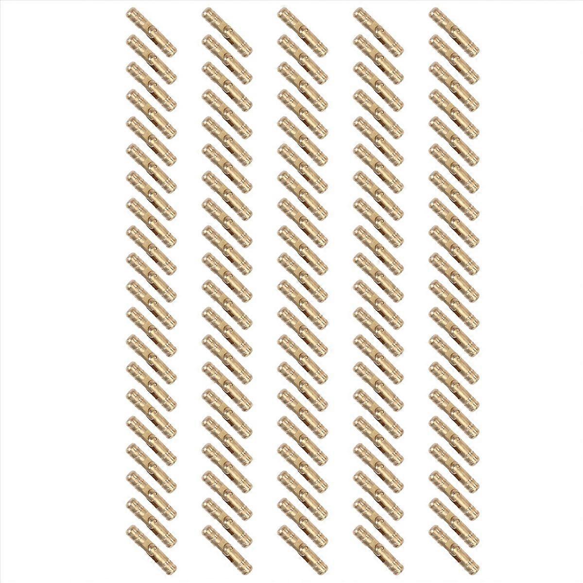 Unsichtbare Messingscharniere Für Schmuckkästchen Aus Holz, 100 Stück, Abmessungen 4 X 20 Mm