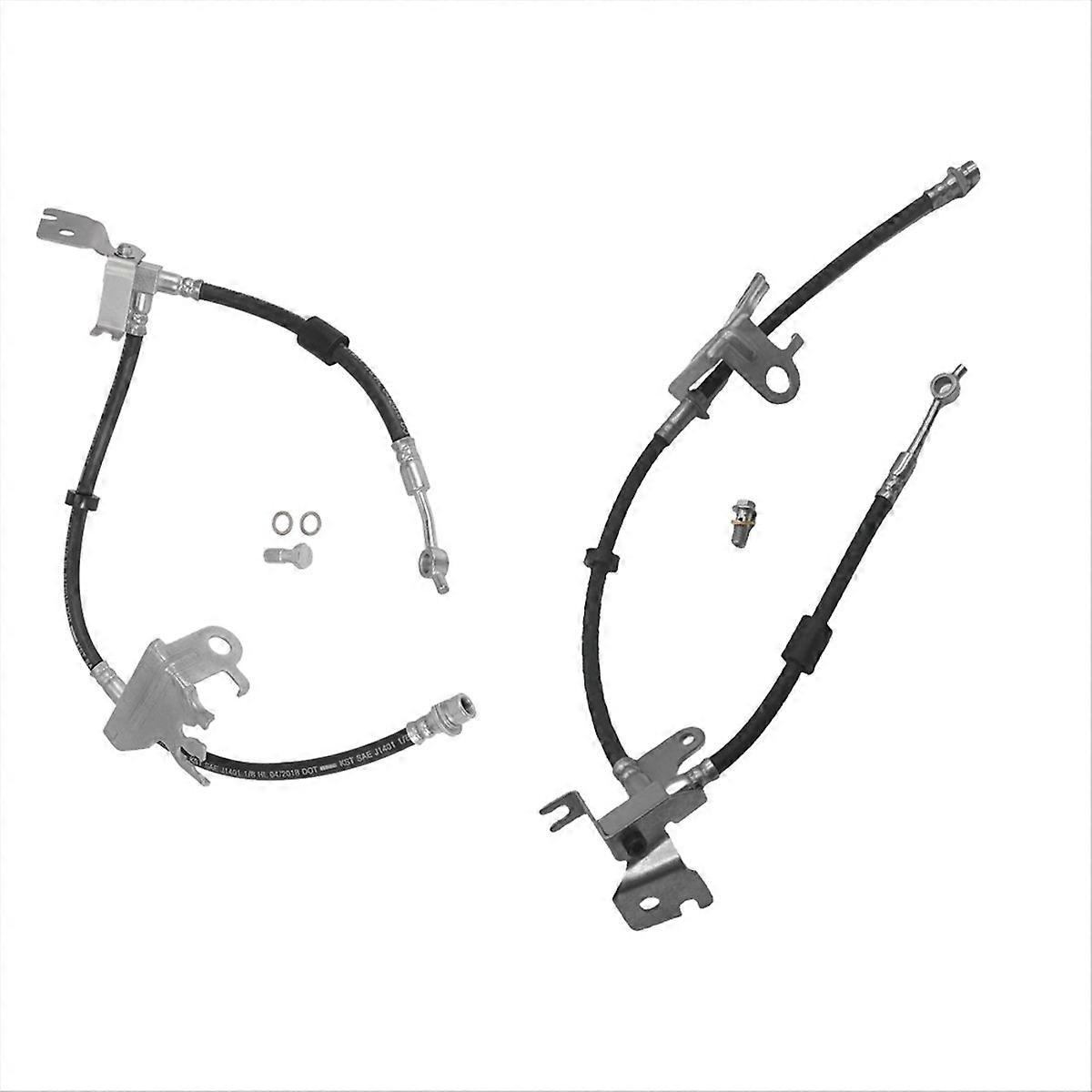 Vordere Bremsschläuche 1 Paar Lr045363 Lr045364, Ersatz-hydraulikschläuche, 2-teiliges Set, Fahrzeugkompatibel, Hohe Festigkeit, Einfache Montage.