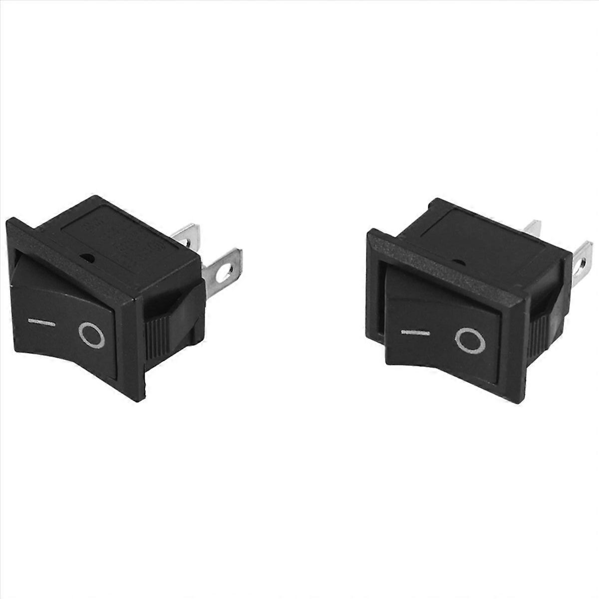 Kcd1 2-positionen Ein/aus-wippschalter, 2 Pins, 2 Stück, 6a/250v Ac Und 10a/125v Ac, Für Panel Oder Projektor.