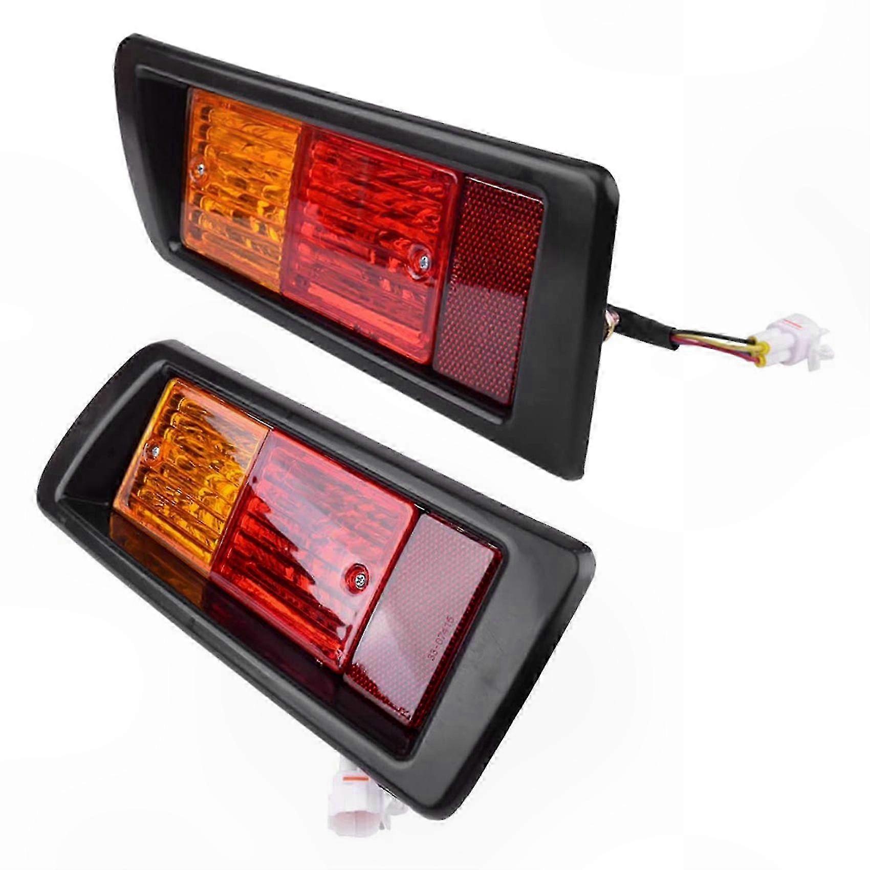 Paar Nebelschlussleuchten Kompatibel Mit Toyota Land Cruiser Prado Fj90/95, Art.-nr. 81550-60440 81550-60520, Heckstoßstangenbaugruppe, Blinker, Austauschsatz.