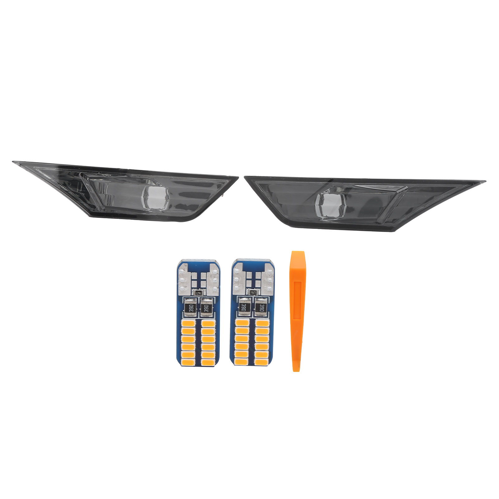 Paar Led-seitenblinker 20559010, Getönt, Kompatibel Mit Honda Civic 2016-2021.