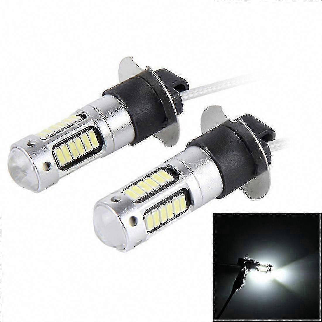2 Paar H3 10w 30 Led 4014 Nebelscheinwerfer Für Autos, 12v Dc - Km
