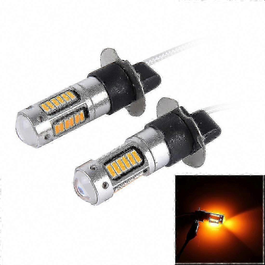 2 H3 10w Led-lampen Mit 30 Smd-4014 Chips Für Nebelscheinwerfer, 12v Dc - Km