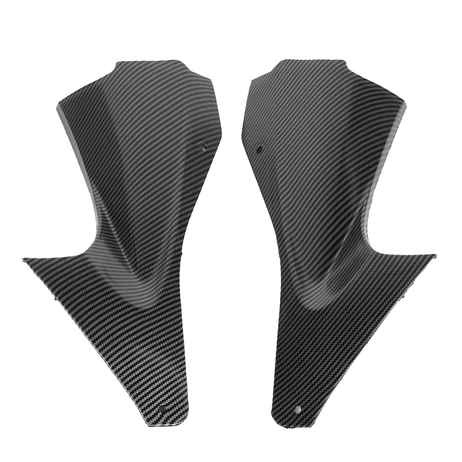 Zweiteilige, Sportliche Seitenlufteinlassabdeckung Aus Kohlefaser Für Yamaha Yzf R6 Motorrad 2006-2007