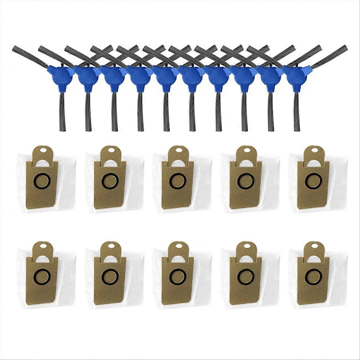Miwhole M9 Mini-saugroboter Mit Seitenbürste + Staubbeutel, Kompatiblen Ersatzteilen, Effizienter Reinigung, Bodenzubehörset, Für Den Hausgebrauch